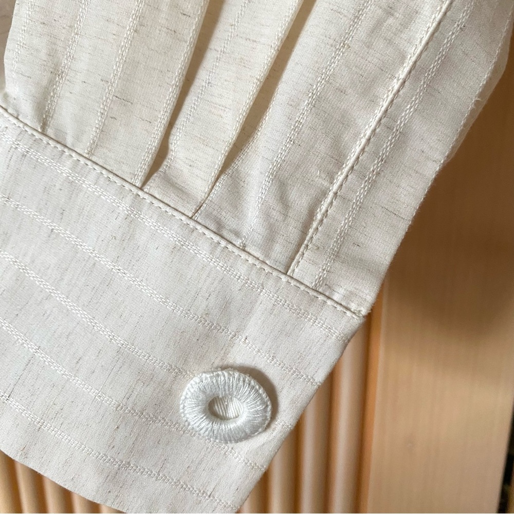 Jacquemus la bomba linen tie front shirt - Picture 7 of 9